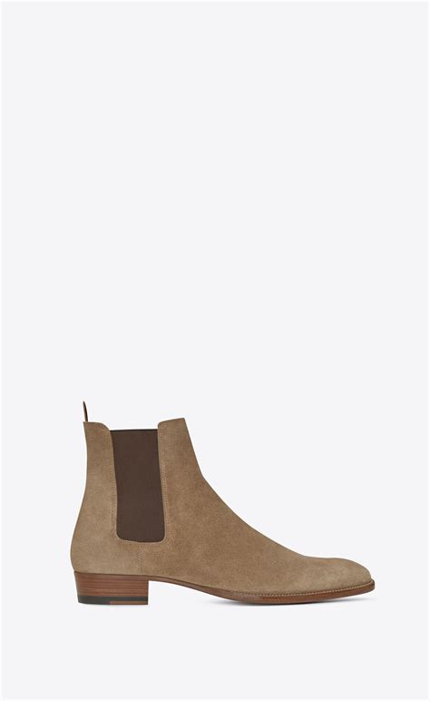 Saint Laurent YSL Wyatt Chelsea Boots. Size 41. 15 